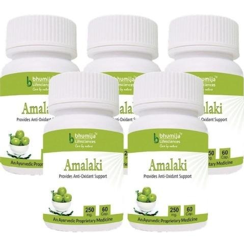 Bhumija Amalaki, 60 capsules - Pack of 5 Bhumija Amalaki, 60 capsules - Pack of 5