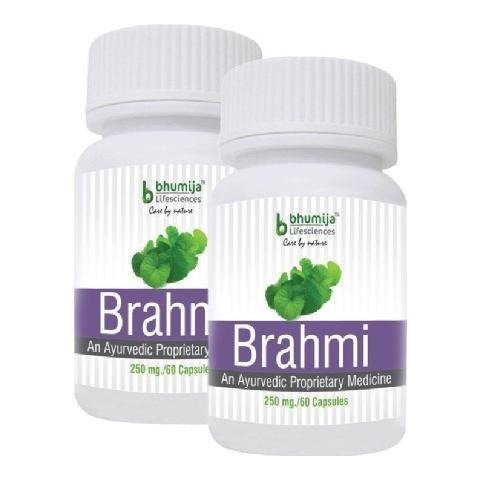 Bhumija Brahmi, 60 capsules - Pack of 2 Bhumija Brahmi, 60 capsules - Pack of 2