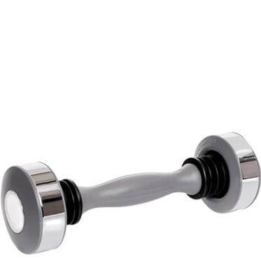 KOBO Shake Weight Dumbbell (AC-7), Silver Silver 2 Kg KOBO Shake Weight Dumbbell (AC-7), Silver Silver 2 Kg