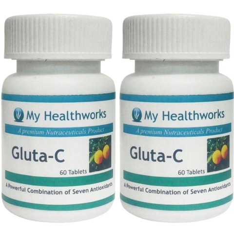 My Healthworks Gluta-C - Pack of 2, 60 tablet(s) My Healthworks Gluta-C - Pack of 2, 60 tablet(s)