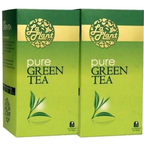 Laplant Pure Green Tea, 25 Piece(s)/Pack Unflavoured - Pack of 2 Laplant Pure Green Tea, 25 Piece(s)/Pack Unflavoured - Pack of 2