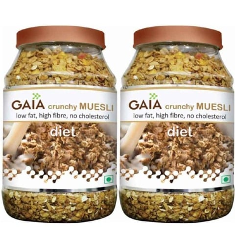 GAIA Muesli Diet, 1 kg - Pack of 2 GAIA Muesli Diet, 1 kg - Pack of 2