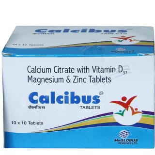 Globus Remedies Calcibus, Unflavoured 100 tablet(s)