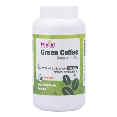 Zenith Nutrition Green Coffee Bean Plus (400 mg), 180 capsules Zenith Nutrition Green Coffee Bean Plus (400 mg), 180 capsules