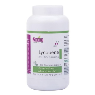 Zenith Nutrition Lycopene with Multivitamins, 200 capsules