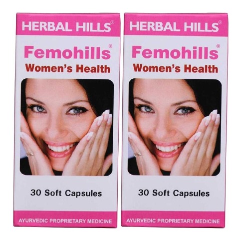 Herbal Hills Femohills, 30 capsules - Pack of 2 Herbal Hills Femohills, 30 capsules - Pack of 2