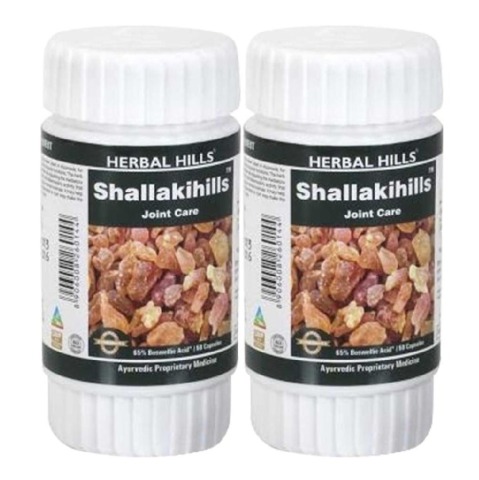 Herbal Hills Shallakihills, 60 capsules - Pack of 2 Herbal Hills Shallakihills, 60 capsules - Pack of 2