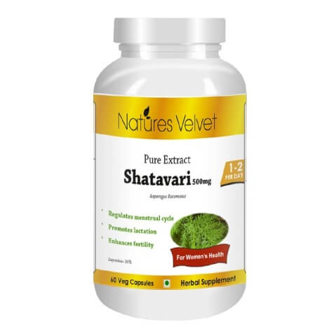 Natures Velvet Shatavari Pure Extract (500 mg), 60 veggie capsule(s) Natures Velvet Shatavari Pure Extract (500 mg), 60 veggie capsule(s)