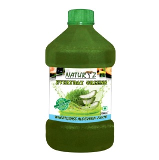 Naturyz Wheatgrass Aloevera Juice, 0.500 L