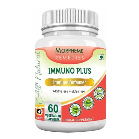 Morpheme Remedies Immuno Plus (500 mg), 60 veggie capsule(s) Morpheme Remedies Immuno Plus (500 mg), 60 veggie capsule(s)