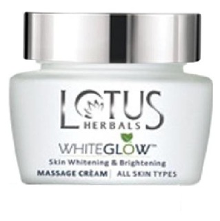 Lotus Herbals Whiteglow Massage Cream, 60 g Whitening & Brightening
