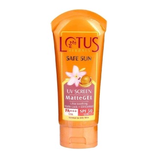 Lotus Herbals UV Screen Matte Gel, 100 g Normal to Oily Skin