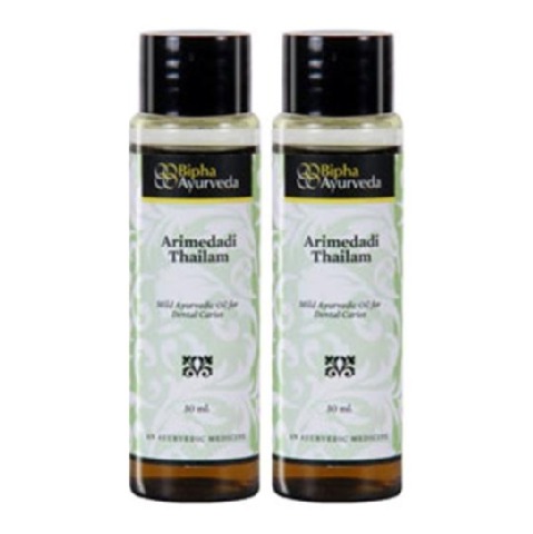 Bipha Arimedadi Thailam, 30 ml - Pack of 2 Bipha Arimedadi Thailam, 30 ml - Pack of 2