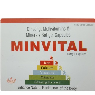 Radicura Minvital, 10 softgels
