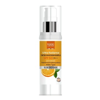 VLCC Ultra Radiance Tinted Sun Screen Souffle SPF 50, 40 ml Sun Defense