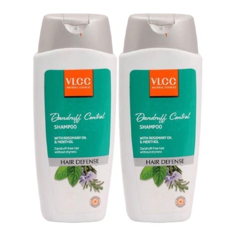 VLCC Dandruff Control Shampoo - Pack of 2, 200 ml Hair Defense VLCC Dandruff Control Shampoo - Pack of 2, 200 ml Hair Defense