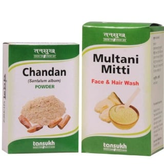 Tansukh Chandan & Multani Mitti Powder, 125 g for All Skin Types