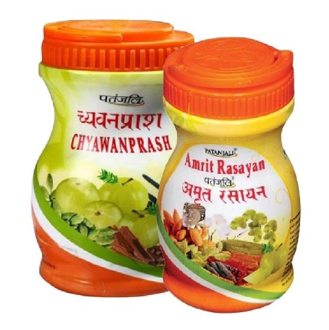 Patanjali Chyawanprash + Amrit Rasayan Combo Patanjali Chyawanprash + Amrit Rasayan Combo