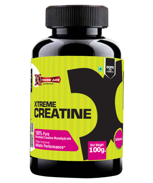 Xtreme Abs Nutrition Xtreme Creatine,  Unflavoured  0.22 lb 