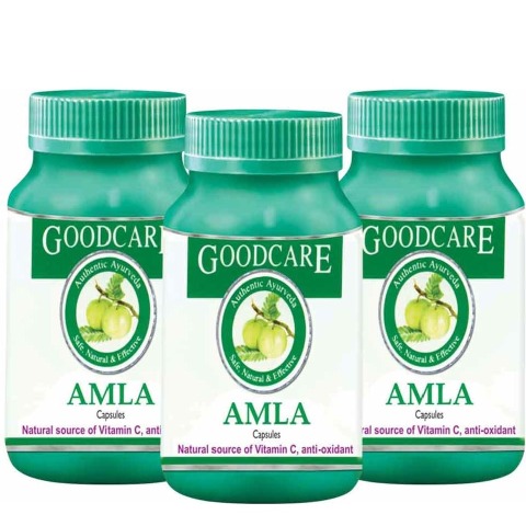 Goodcare Amla - Pack of 3 60 capsules Goodcare Amla - Pack of 3 60 capsules