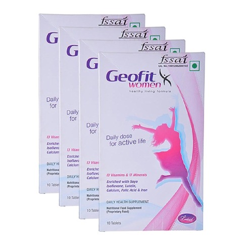 Leeford Geofit Women Pack of 4 10 tablet(s) Leeford Geofit Women Pack of 4 10 tablet(s)