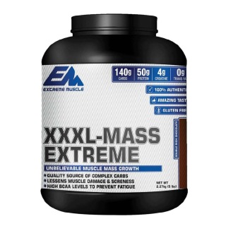 Extreme Muscle XXXL Mass Extreme, 5 lb Double Rich Chocolate