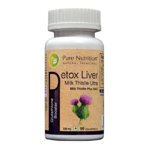 Pure Nutrition Detox Liver Milk Thistle Ultra, 60 capsules Pure Nutrition Detox Liver Milk Thistle Ultra, 60 capsules