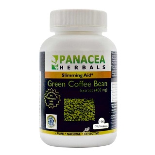 Panacea Herbals Green Coffee Bean Extract (400 mg), 100 capsules