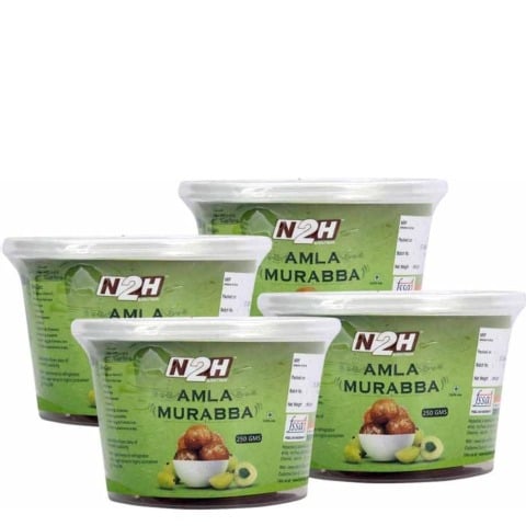 N2H Amla Murabba - Pack of 4 0.250 kg N2H Amla Murabba - Pack of 4 0.250 kg