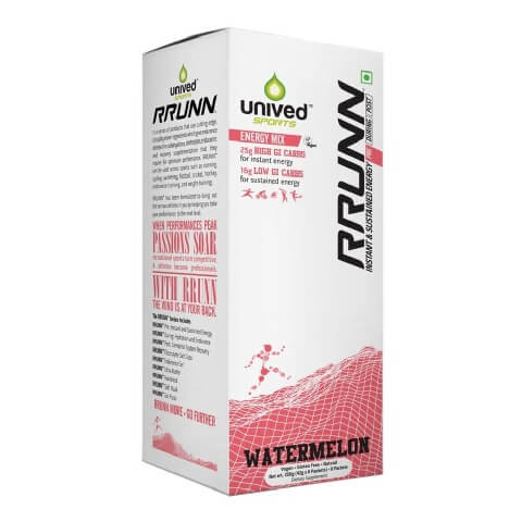 Unived RRUNN Pre Instant & Sustained Energy,  0.250 kg  Watermelon 