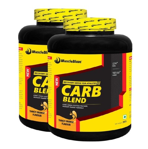 MuscleBlaze Carb Blend, Orange - Pack of 2 MuscleBlaze Carb Blend, Orange - Pack of 2