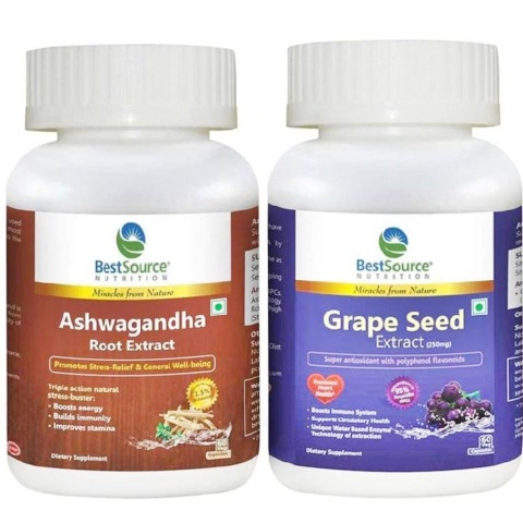 BestSource Nutrition For Immune Health- Grape Seed Extract + Ashwagandha BestSource Nutrition For Immune Health- Grape Seed Extract + Ashwagandha