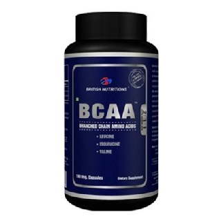 British Nutritions BCAA, 180 capsules Unflavoured