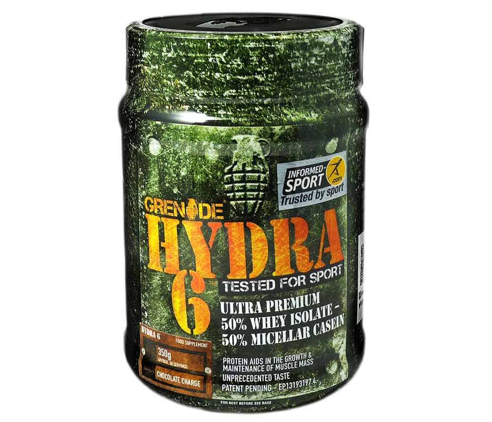 Grenade Hydra 6,  0.77 lb  Chocolate Charge 