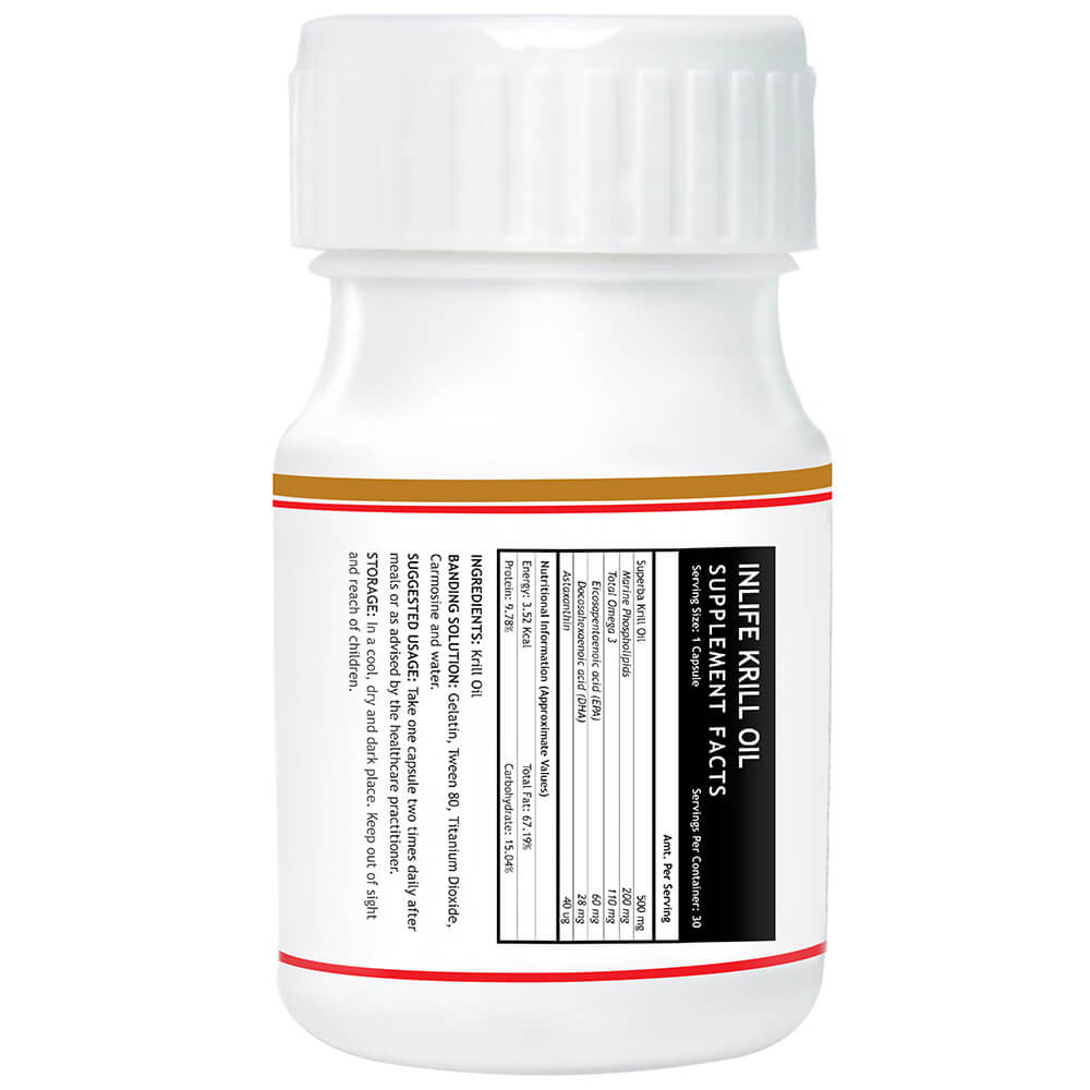 Krill Oil Omega 3 (500 mg) at Best Price in India