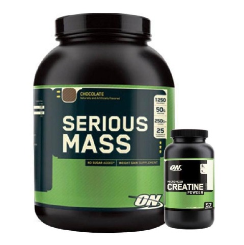 ON (Optimum Nutrition) Serious Mass & Creatine Powder