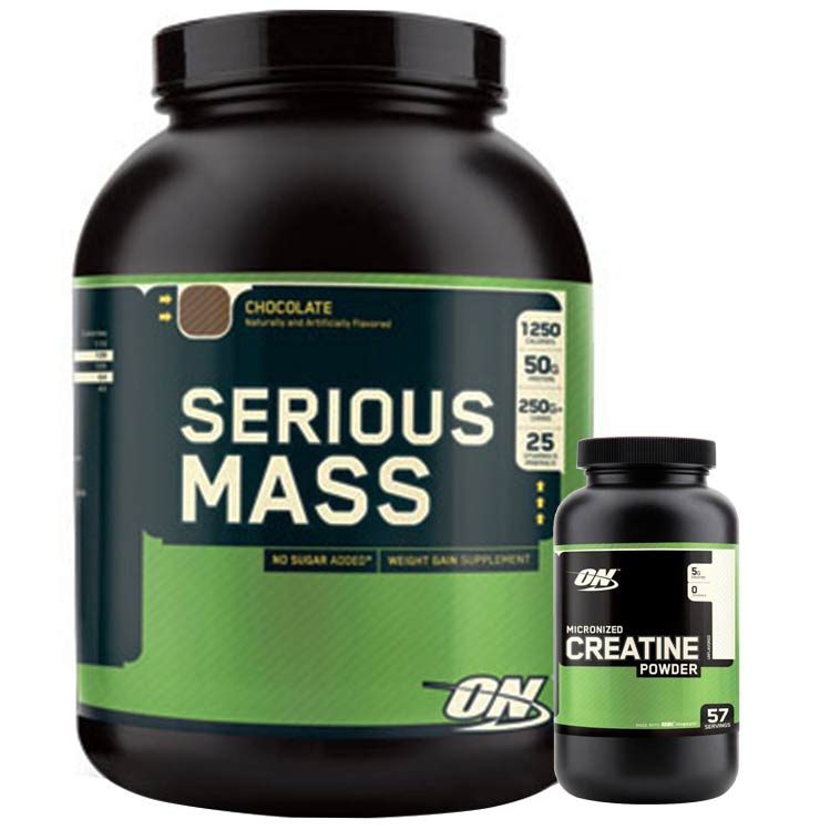 ON (Optimum Nutrition) Serious Mass & Creatine Powder