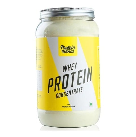 7 - Protein World Whey Protein Concentrate, 2.2 lb Banana Split