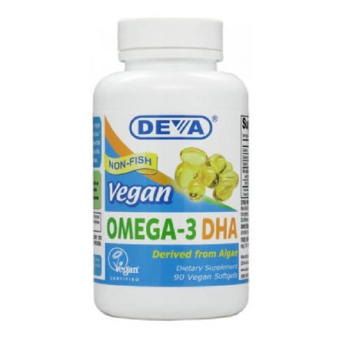 Deva Vegan Omega-3 DHA, 30 softgels