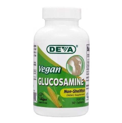 Deva Vegan Glucosamine (500mg),  90 tablet(s) 