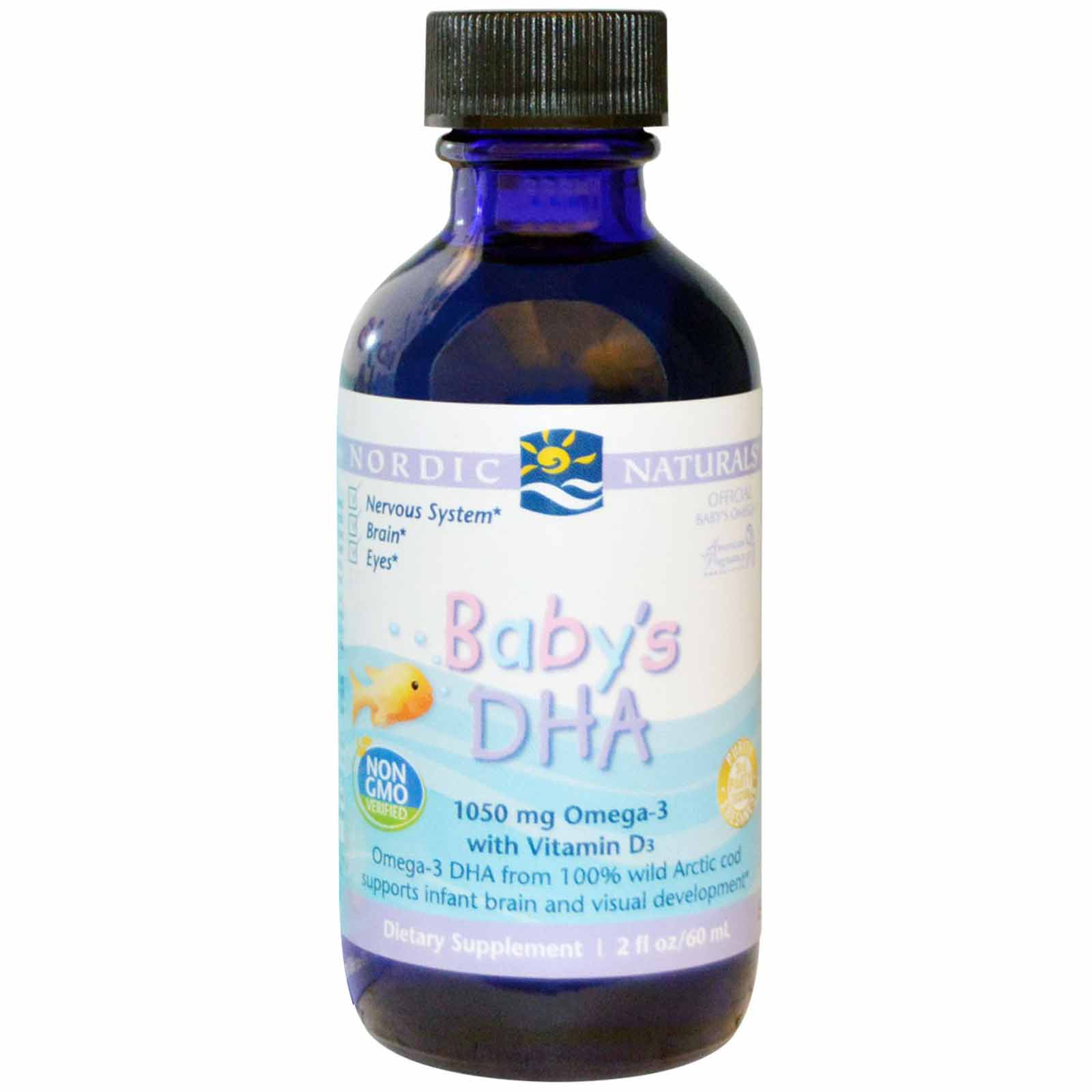 Nordic Naturals Baby's DHA with Vitamin D3,  60 ml 