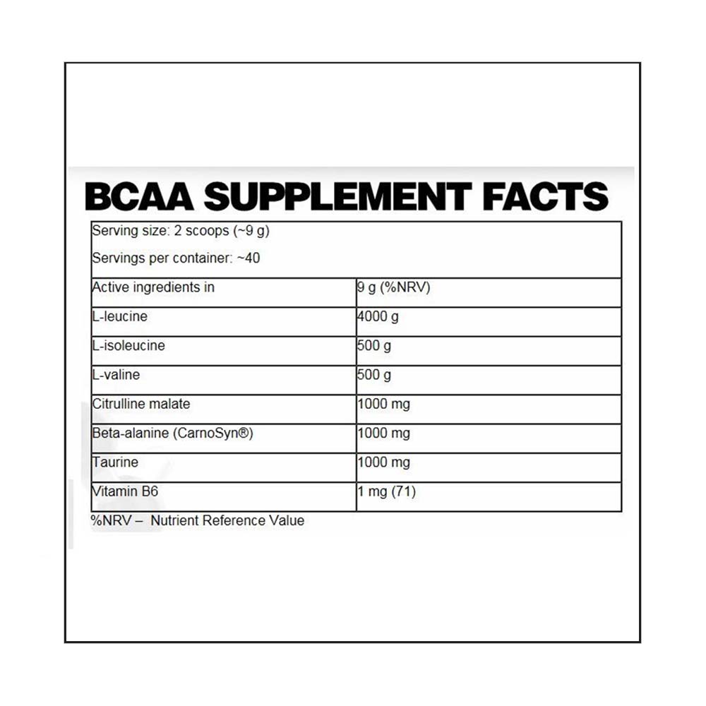 nutrition - Fitness Authority FA CORE BCAA 8.1.1,  0.77 lb  40 Servings  Exotic Raspberry 