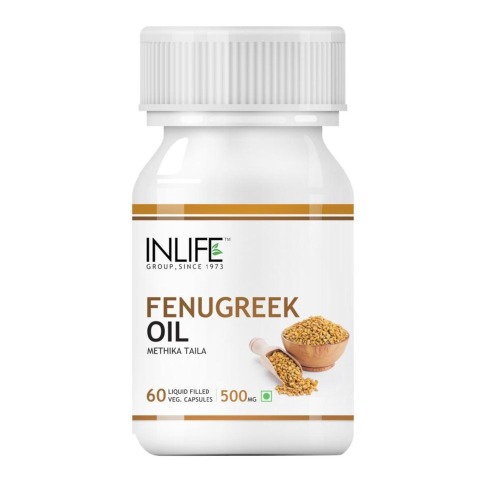 INLIFE Fenugreek Oil, 60 capsules INLIFE Fenugreek Oil, 60 capsules