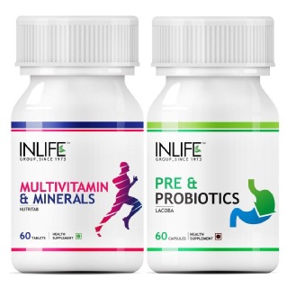 INLIFE Digestive Health Combo, Unflavoured 2 Piece(s)/Pack