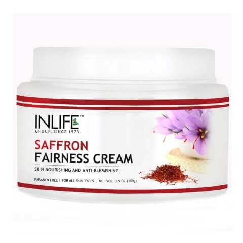 INLIFE Saffron Fairness Cream, 100 g for All Skin Types INLIFE Saffron Fairness Cream, 100 g for All Skin Types