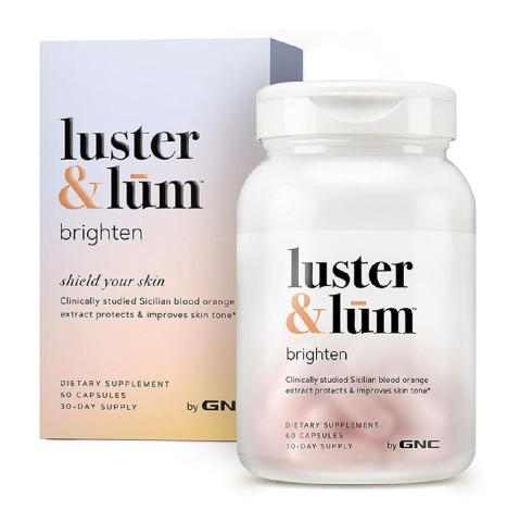 1 - GNC Luster & Lum Brighten,  60 capsules 