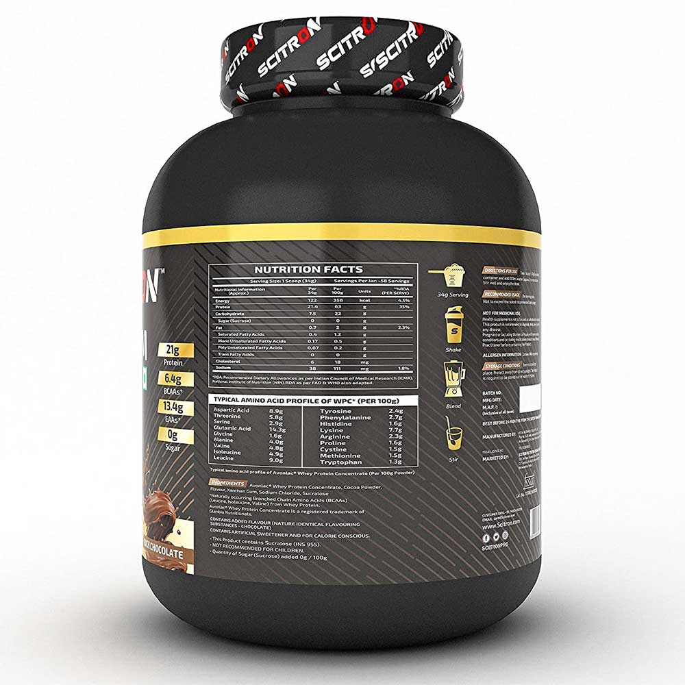 supplementinfo - Scitron Premium Whey,  4.4 lb  Chocolate Hazelnut 
