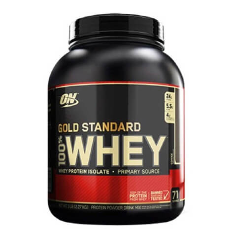 ON (Optimum Nutrition) Gold Standard 100% Whey Protein, 5 lb Coffee ON (Optimum Nutrition) Gold Standard 100% Whey Protein, 5 lb Coffee