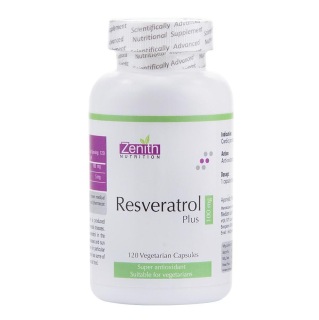 Zenith Nutrition Resveratrol (100 mg), 120 capsules