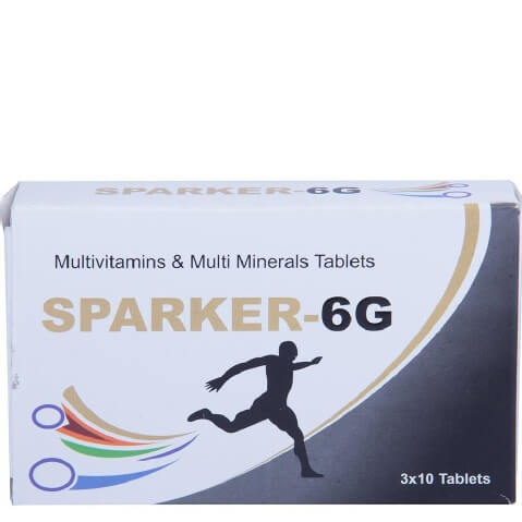 Nutrabuff Sparker-6G,  30 tablet(s)  Unflavoured 